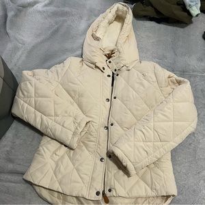 Cream colored Love Tree jacket